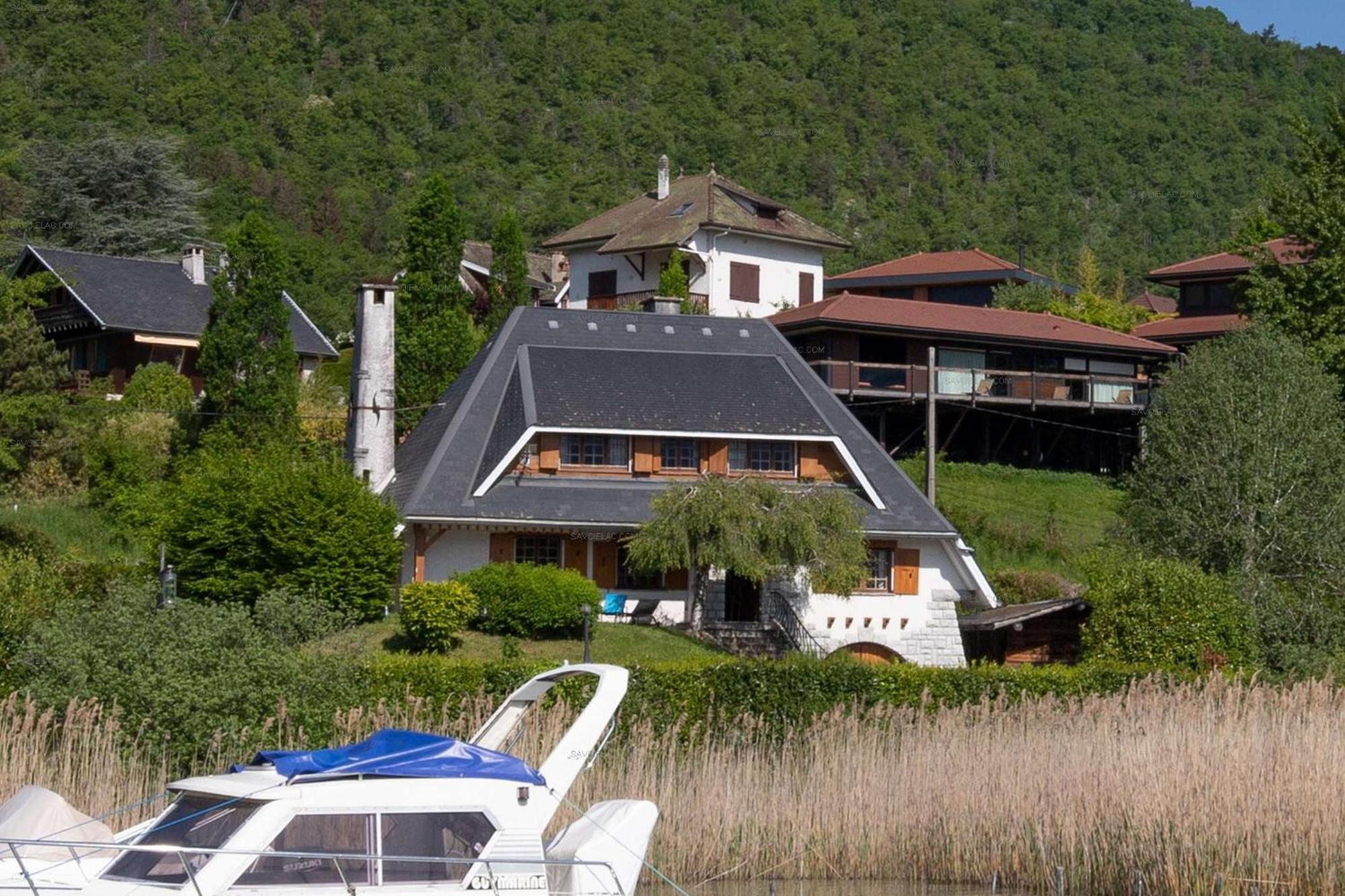 Savoielac - Lac D'Annecy - Sevrier - Bord De Lac : Villa Poisson Rouge Kültér fotó