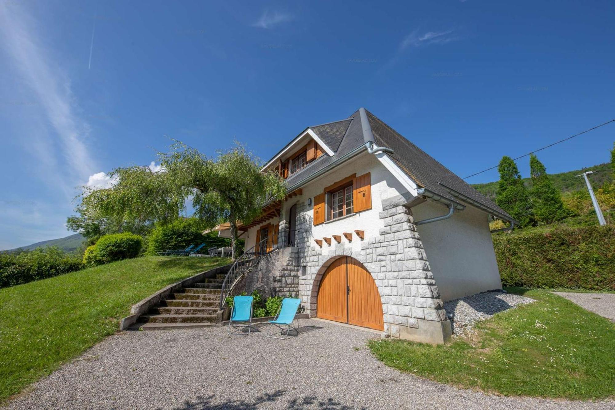 Savoielac - Lac D'Annecy - Sevrier - Bord De Lac : Villa Poisson Rouge Kültér fotó